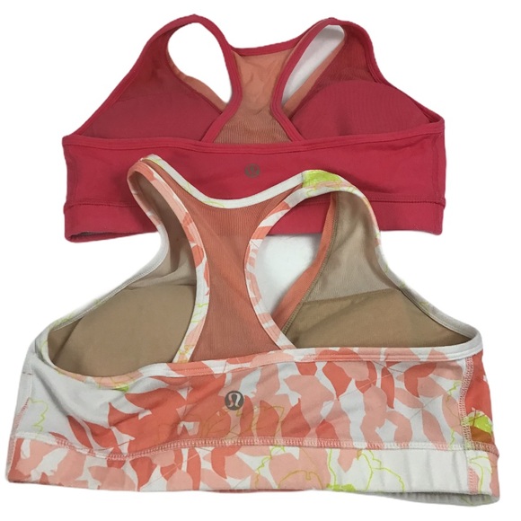 lululemon athletica Other - Lululemon Set of Two Deep V Neck Sports Bras
